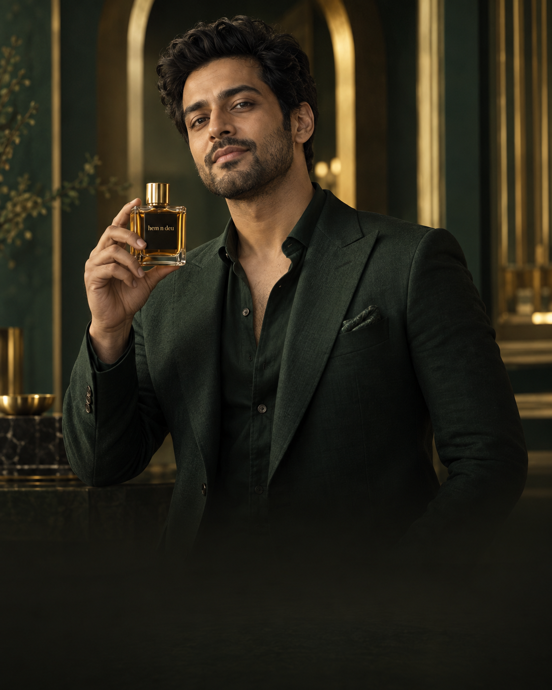 Man holding hem n deu perfume — The Gentleman's Edit