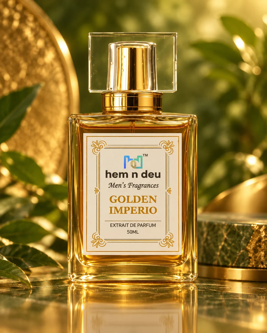 Golden Imperio perfume bottle